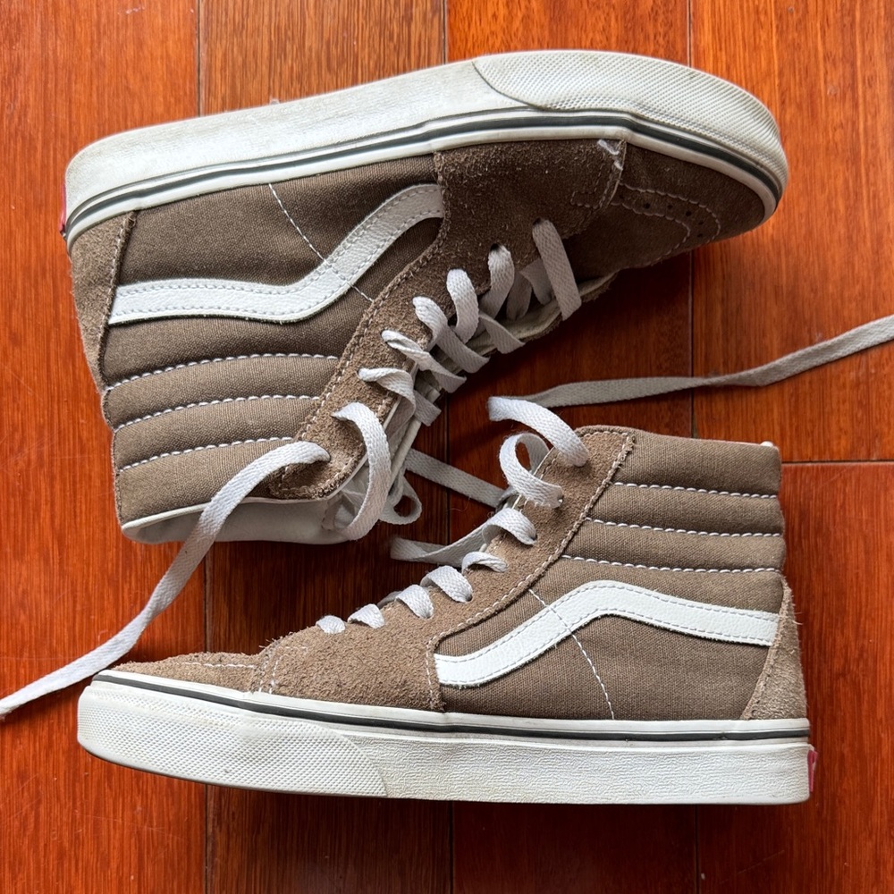 Vans Sk8-Hi High-Top Sneakers Walnut Men’s 4.0 Women’s 5.5
